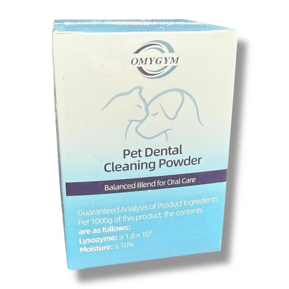 OMYGYM Dog Dental Powder Teeth Whitening Oral Care Teeth Stain Remover EXP 12/26 - Picture 11 of 13